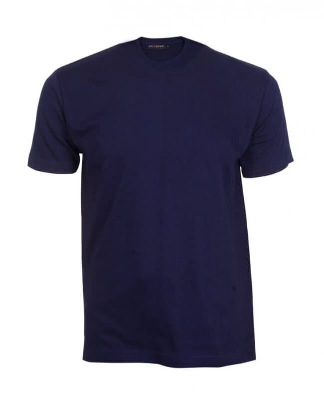 Navy Blue Round Neck T-shirt - Round 